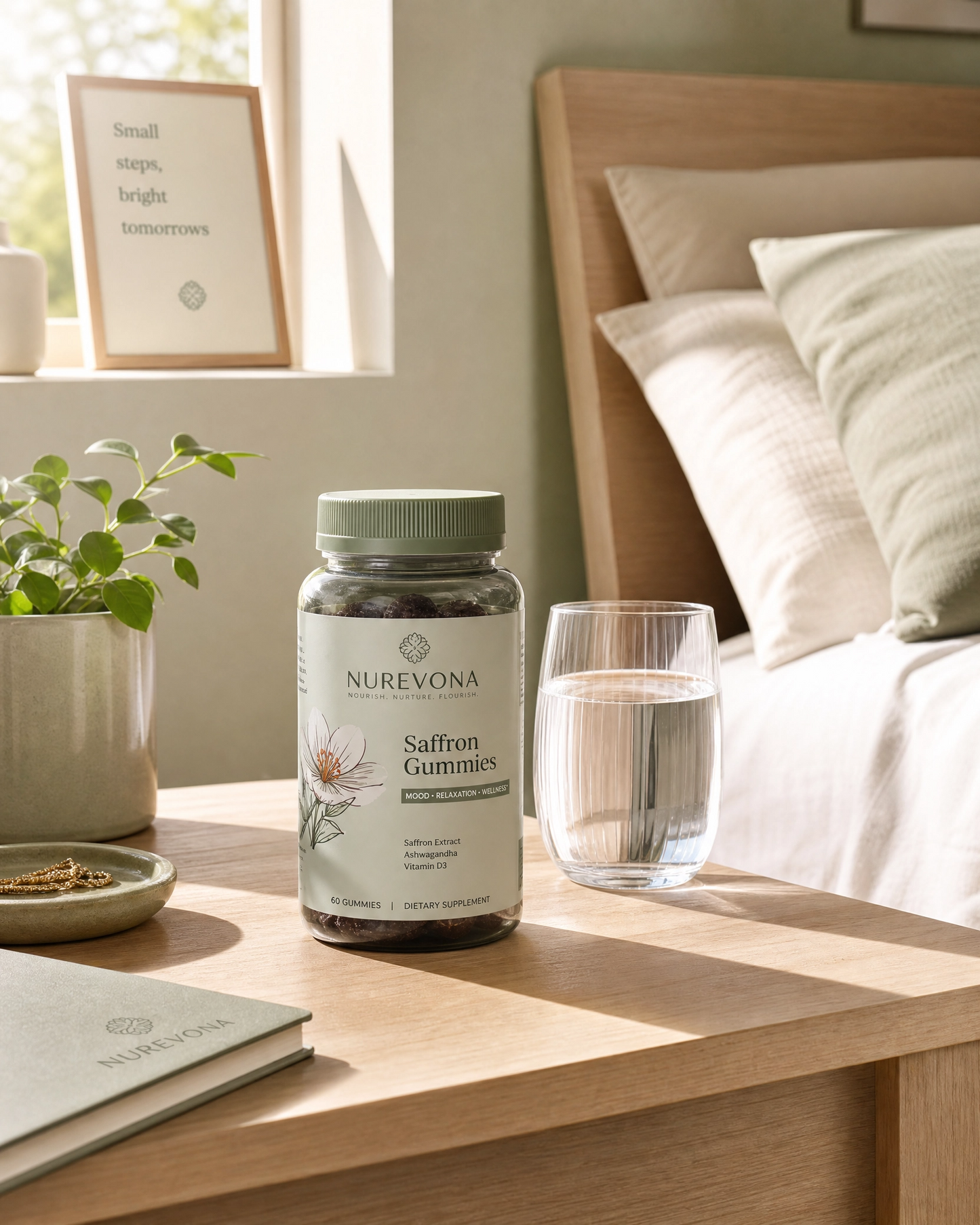 Gummies Anti-Stress με Σαφράν | NUREVONA