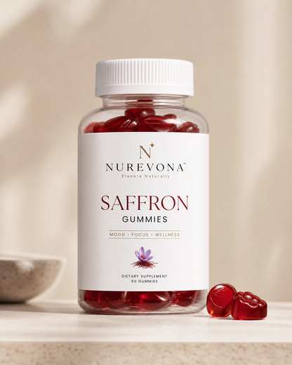 Gummies Anti-Stress με Σαφράν | NUREVONA