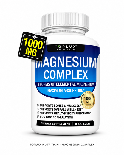 Σύμπλεγμα Μαγνησίου 8 Μορφών – Toplux Nutrition